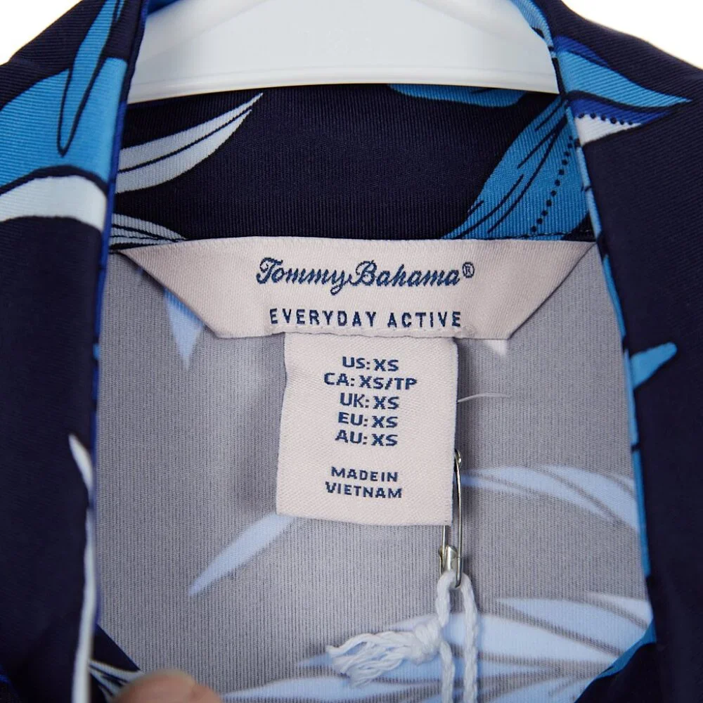 Tommy Bahama Everyday Active Golf Tennis Half Zip Floral Pullover Women's XS NWT - Picture 4 of 8